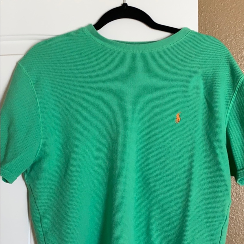 Polo Ralph Lauren rib neck casual shirt